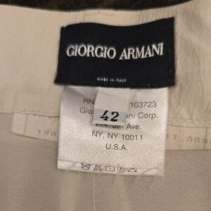 Giorgio Armani Light Tan Trousers